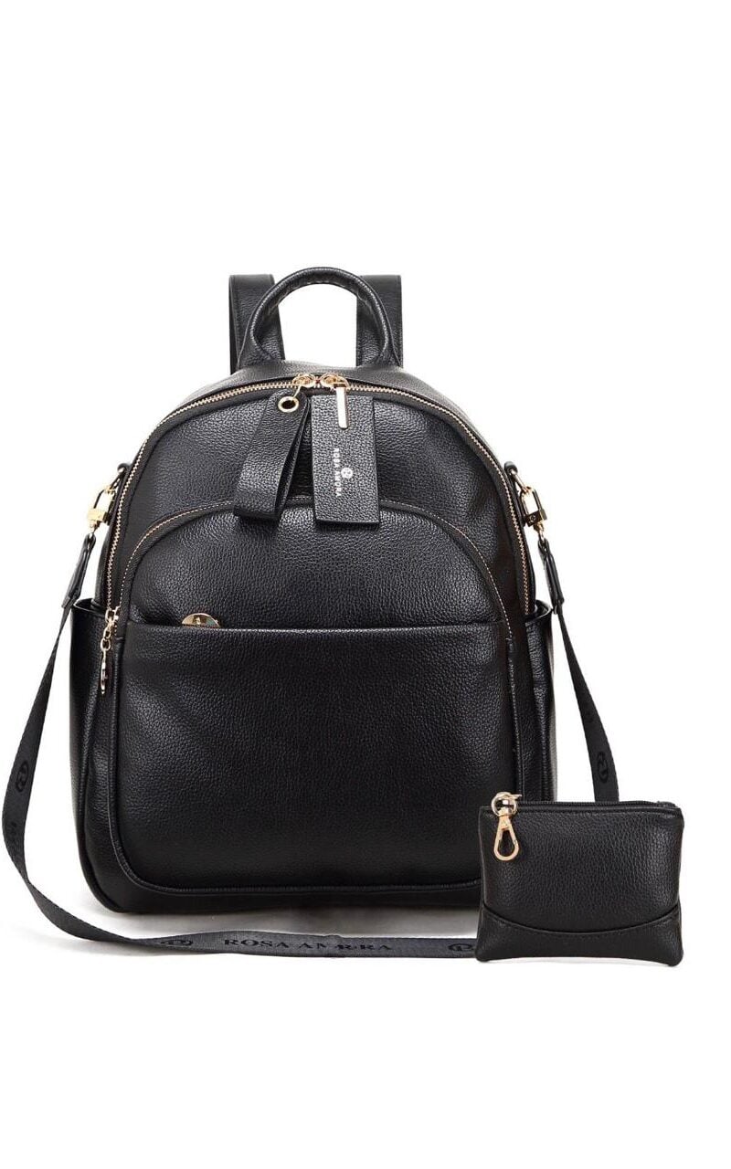 mochila rosa amora 9064 preto