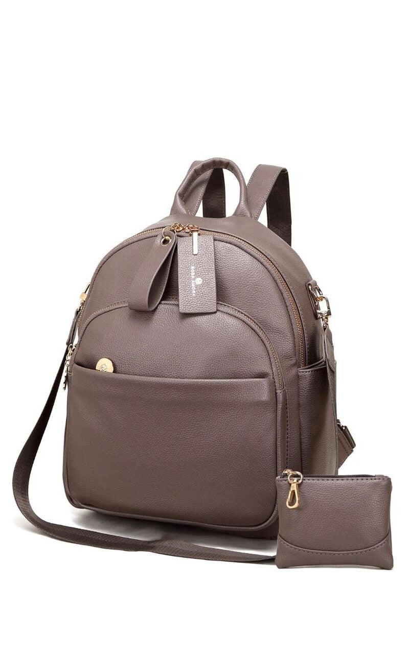 mochila rosa amora 9064 caqui