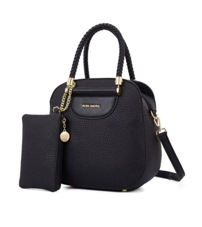 bolsa rosa amora 6087 preto