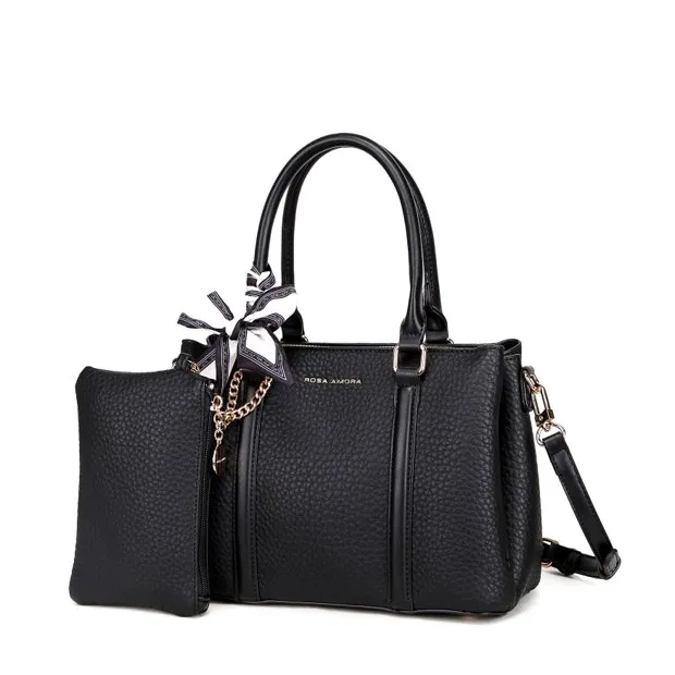 bolsa rosa amora 6257 preto