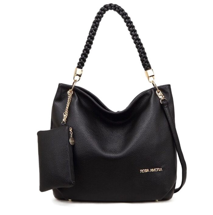 bolsa rosa amora 6179 preto