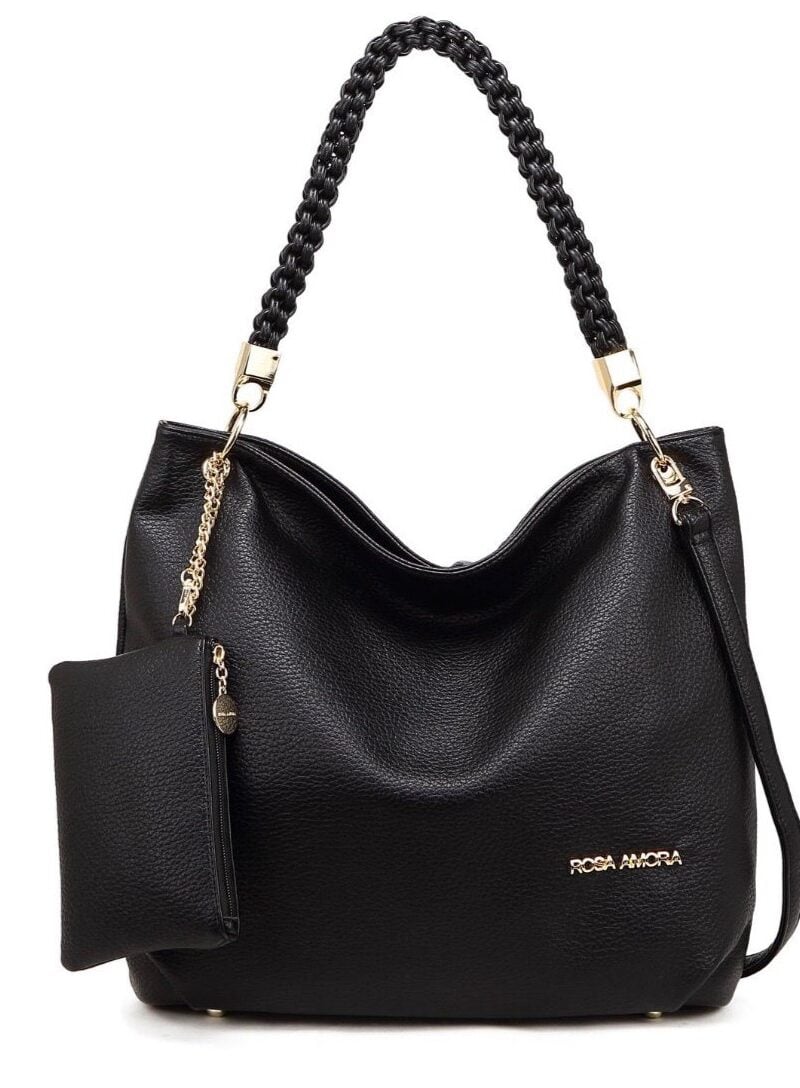 bolsa rosa amora 6179 preto