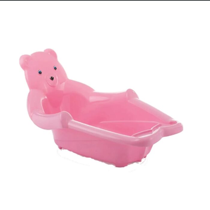 banheira urso rosa