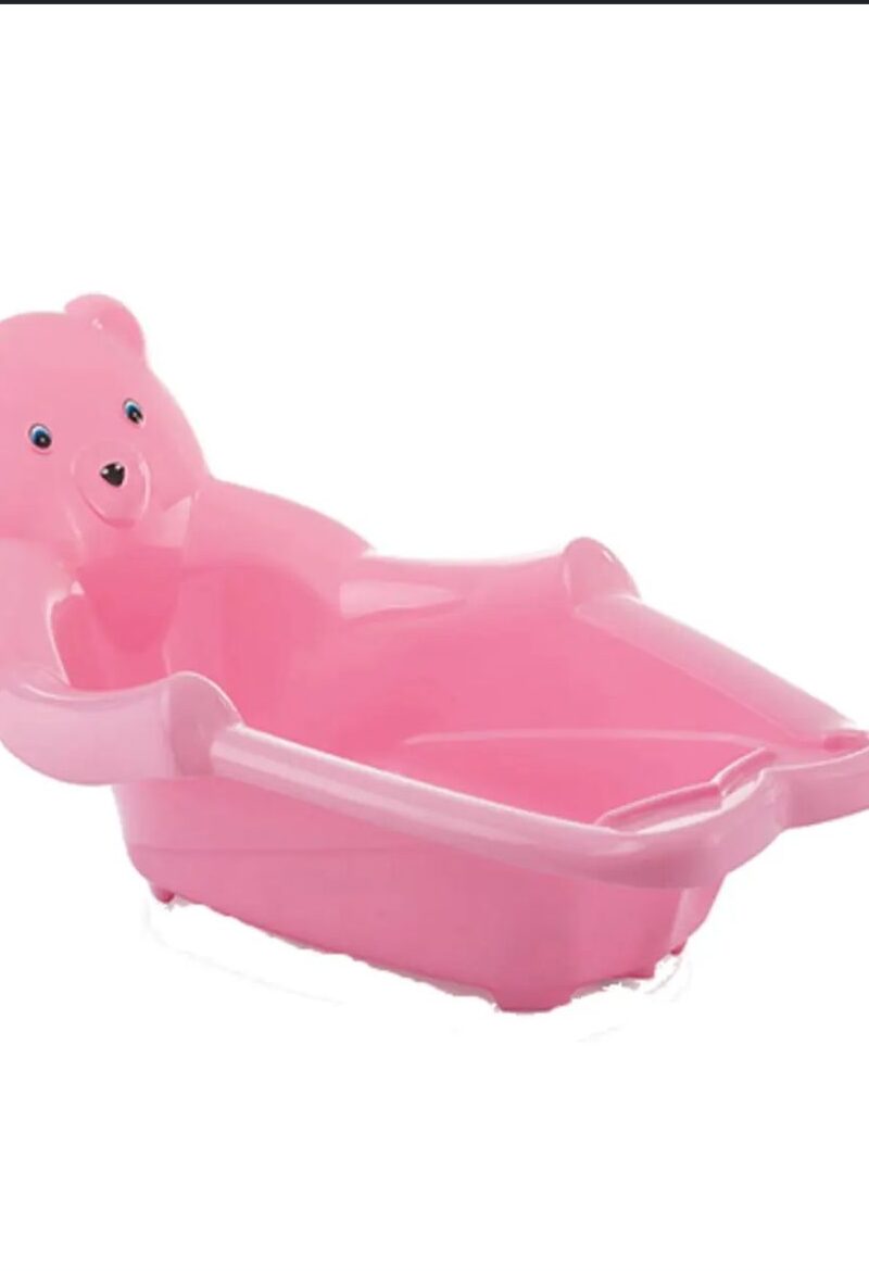 banheira urso rosa