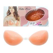 sutiã adesivo silicone