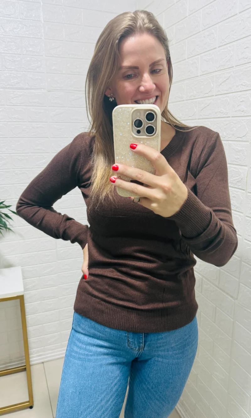 blusa modal básica 01 branca