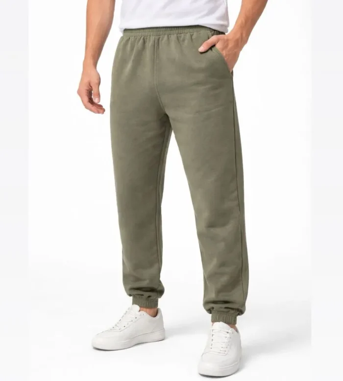 calça moletom verde