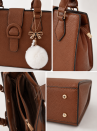 bolsa feminina estruturada caramelo