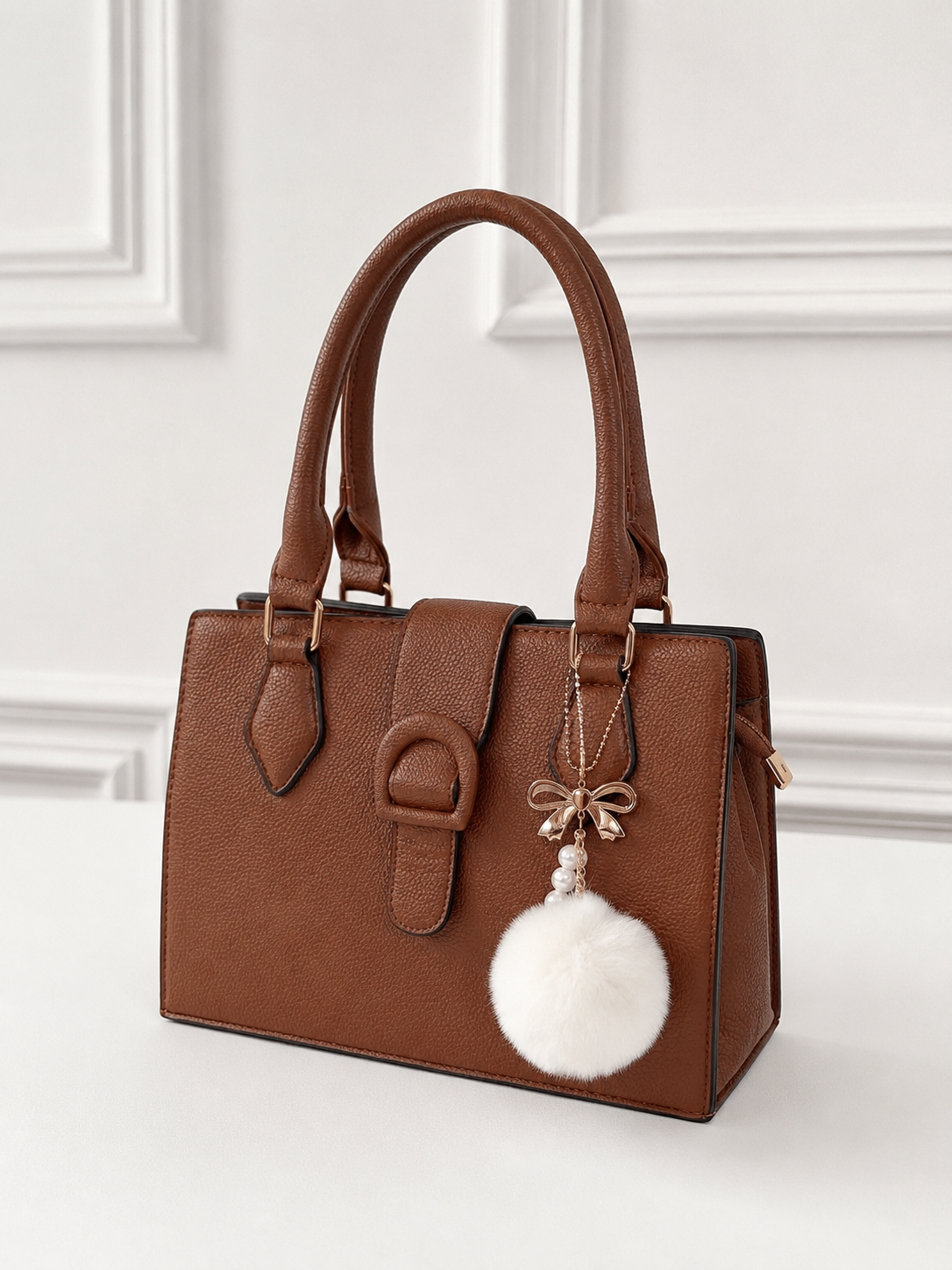 bolsa feminina estruturada caramelo bolsa feminina estruturada caramelo